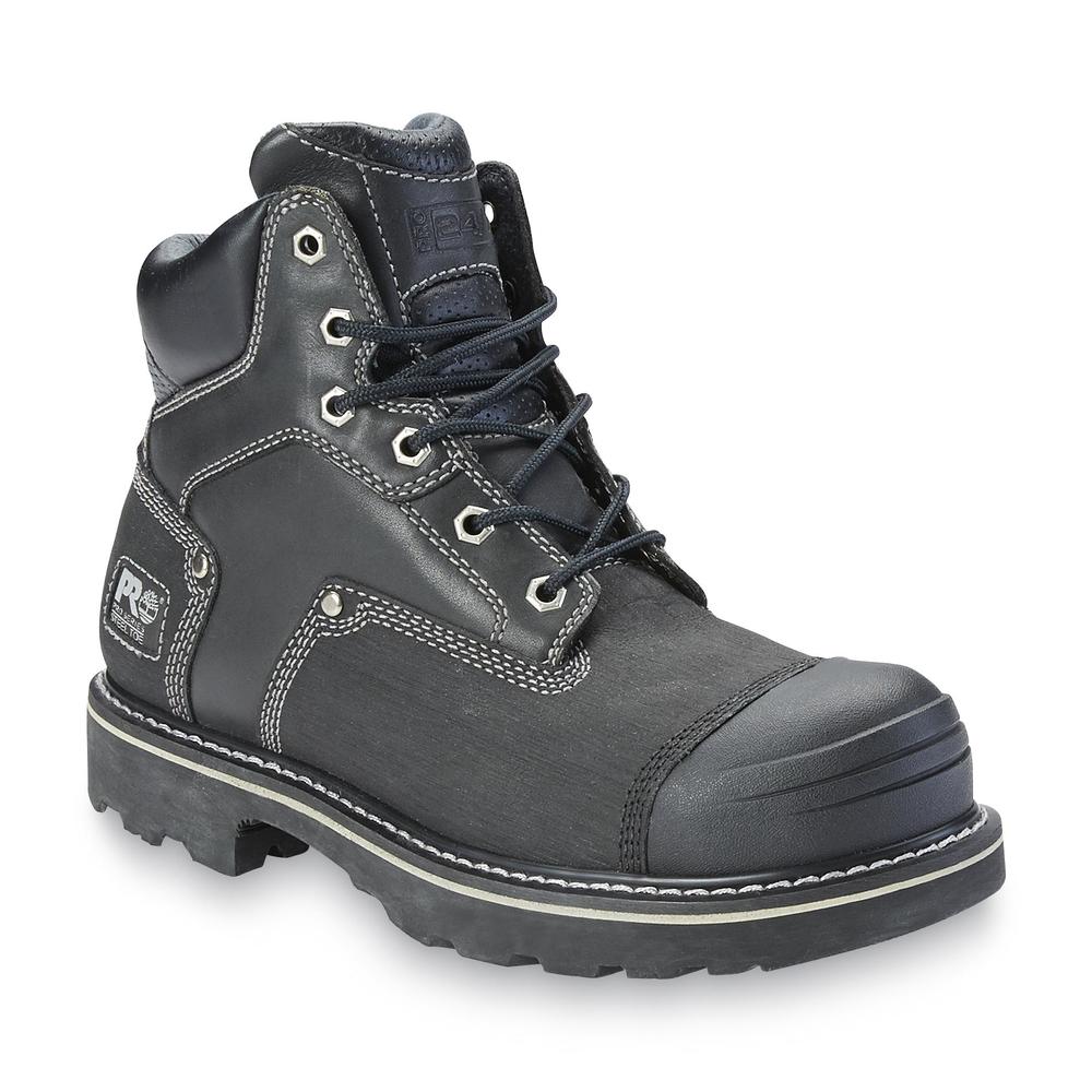 Timberland pro men's everguard trax 6 black steel toe work boot Sears