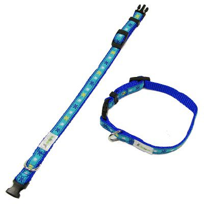 Anima Double Layer Blue Stars Collar with Leash - 6 in. at Kmart.com