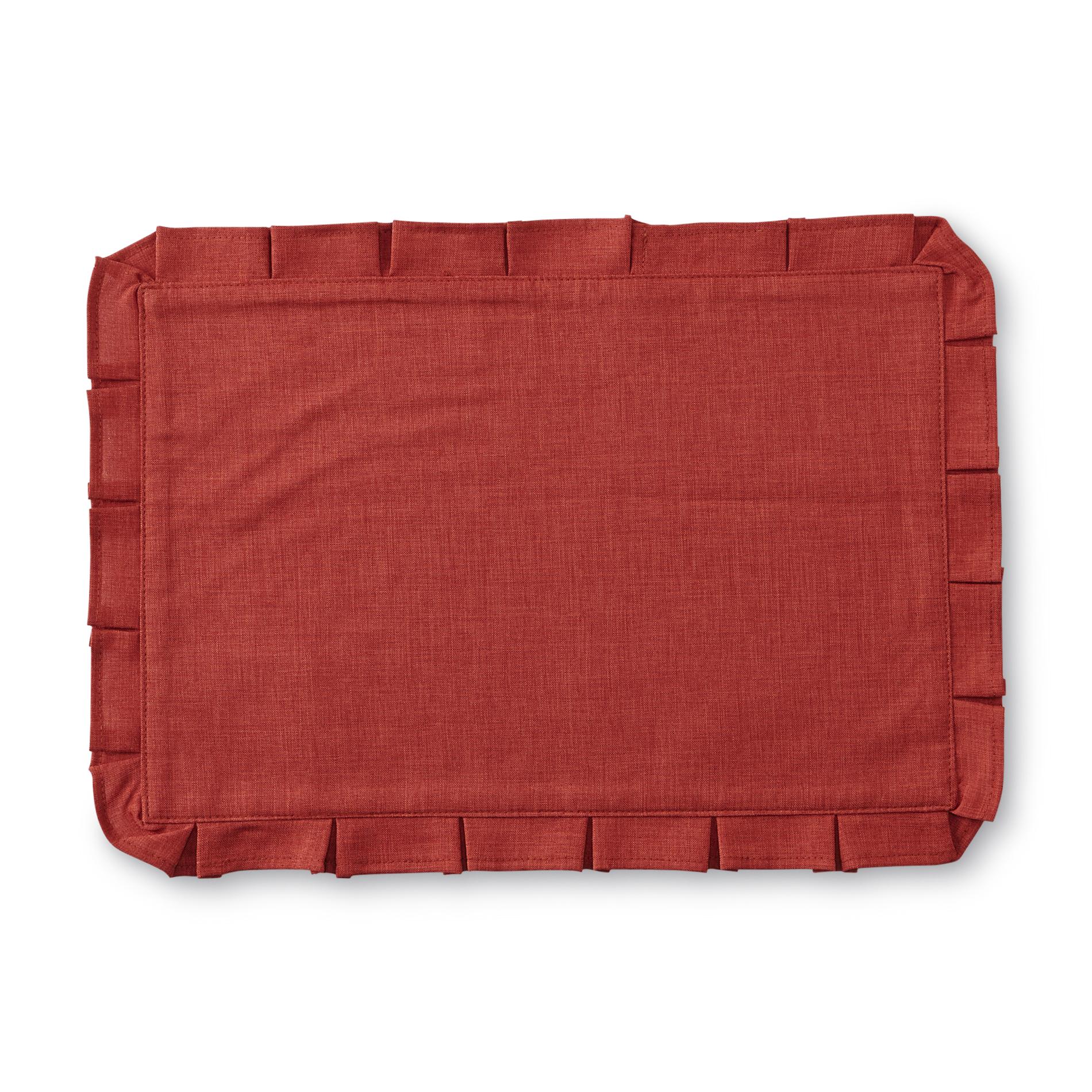 Essential Home Pleated Place Mat Home Dining & Entertaining Table