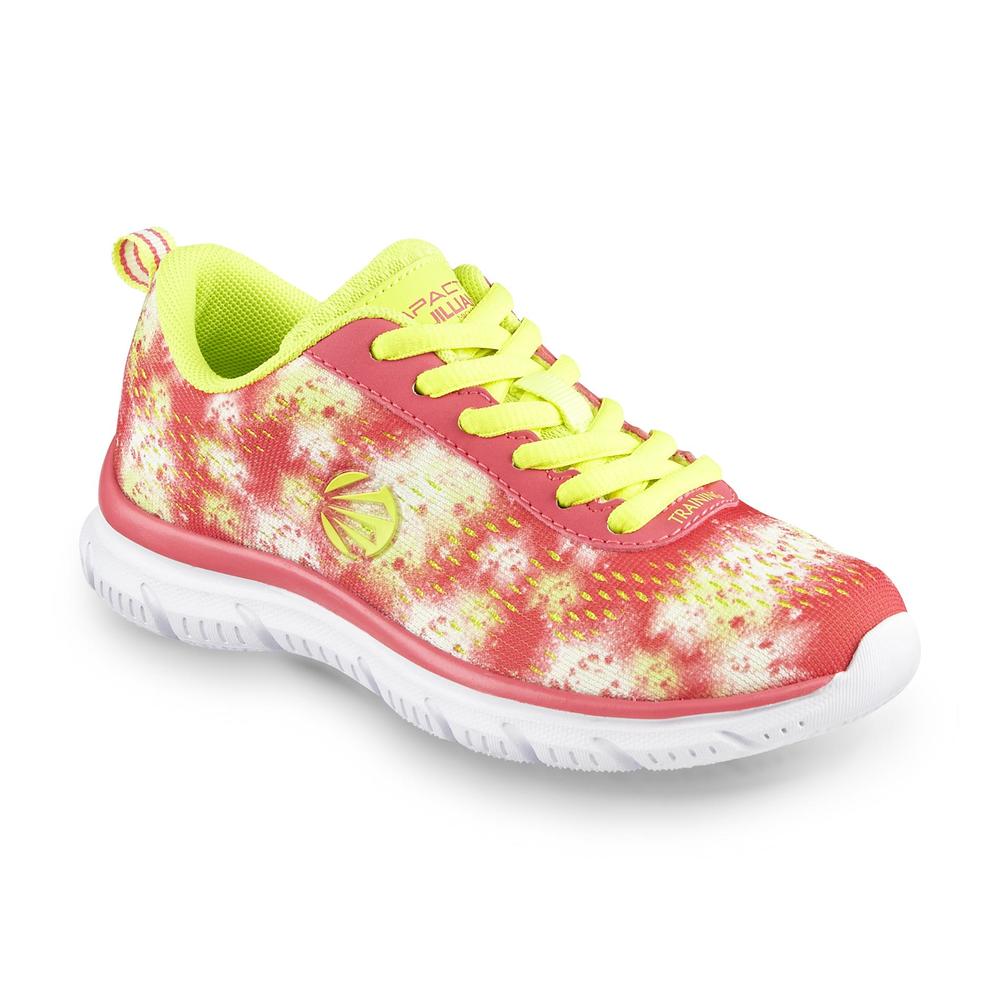 Girl's Pink/Yellow/Tie-Dye Cross-Training Shoe