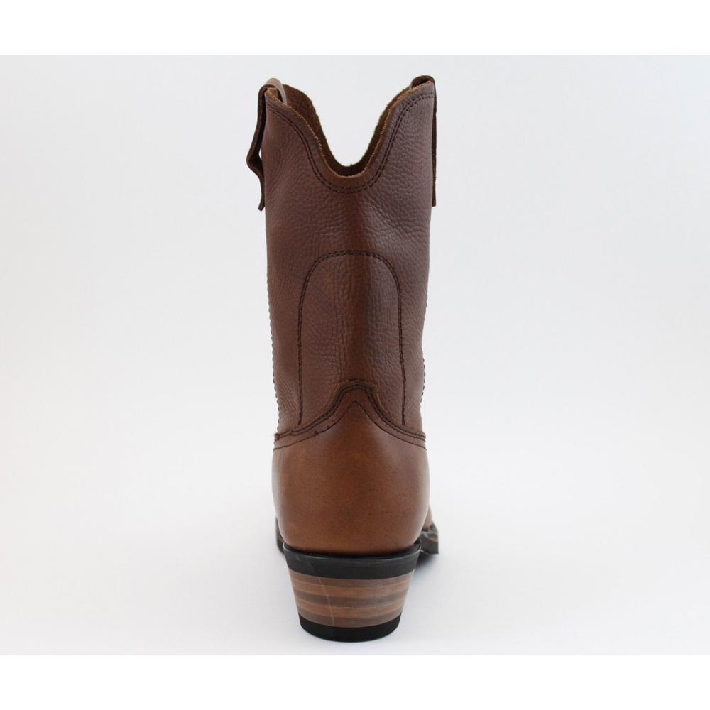 Men's 11" Western Ranch Wellington Boots Tumble Brown
