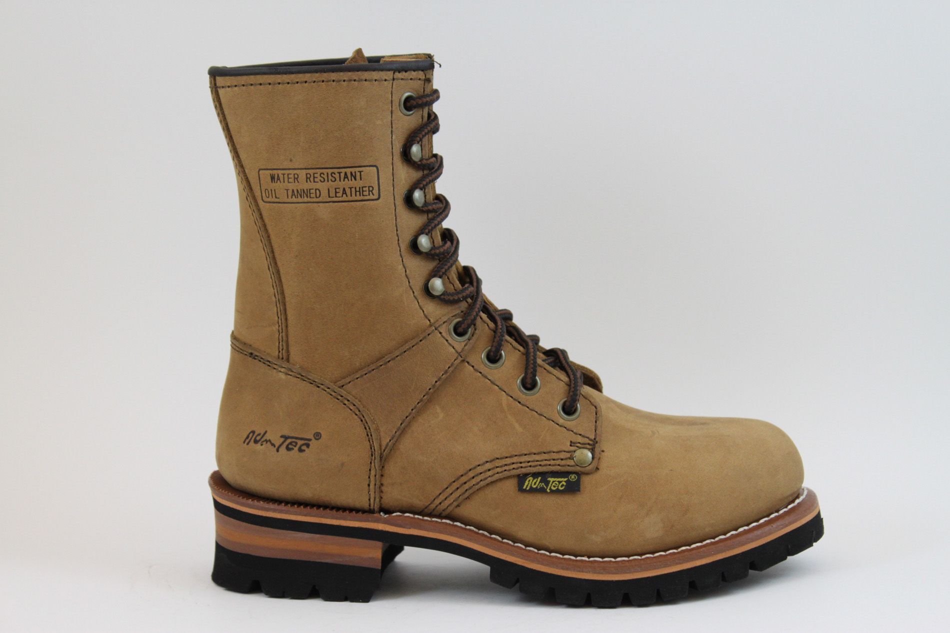 AdTec Women's 8" Logger Boots Crazy Horse at Kmart.com