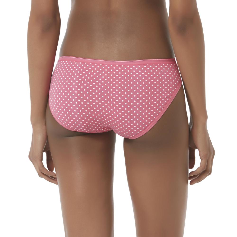 Women's Bikini Panties - Polka Dots
