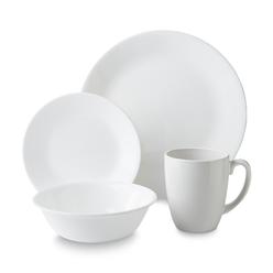 Corelle Livingware 16-Piece Dinnerware Set - Winter Frost White