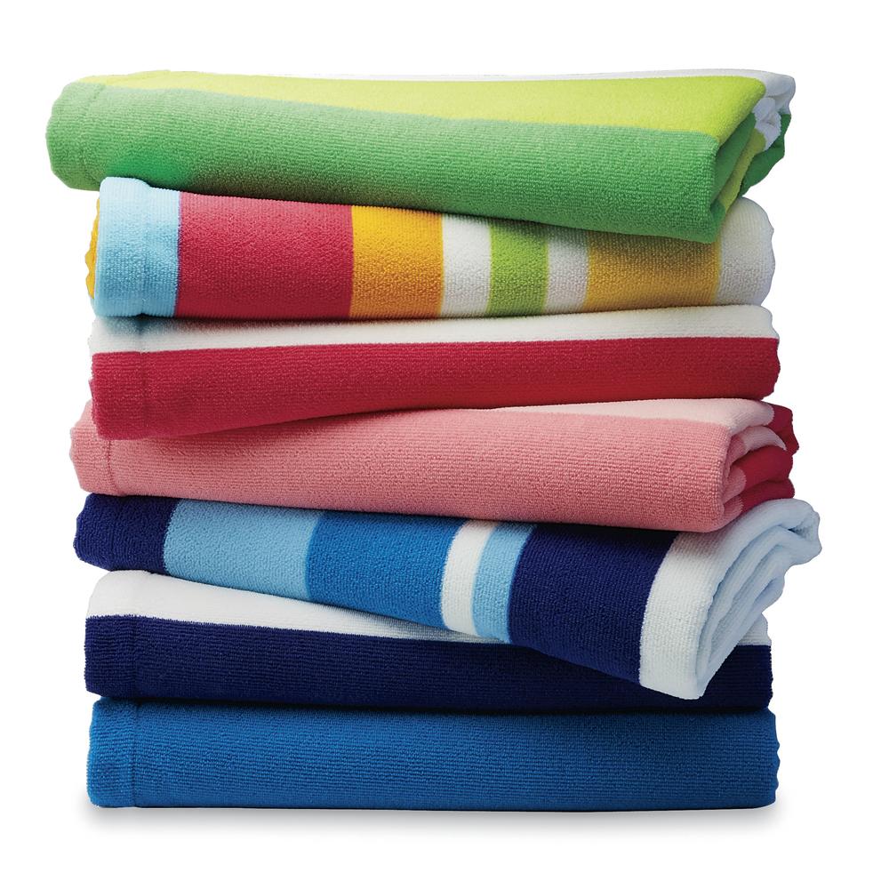 Essential Home Beach Towel - Striped