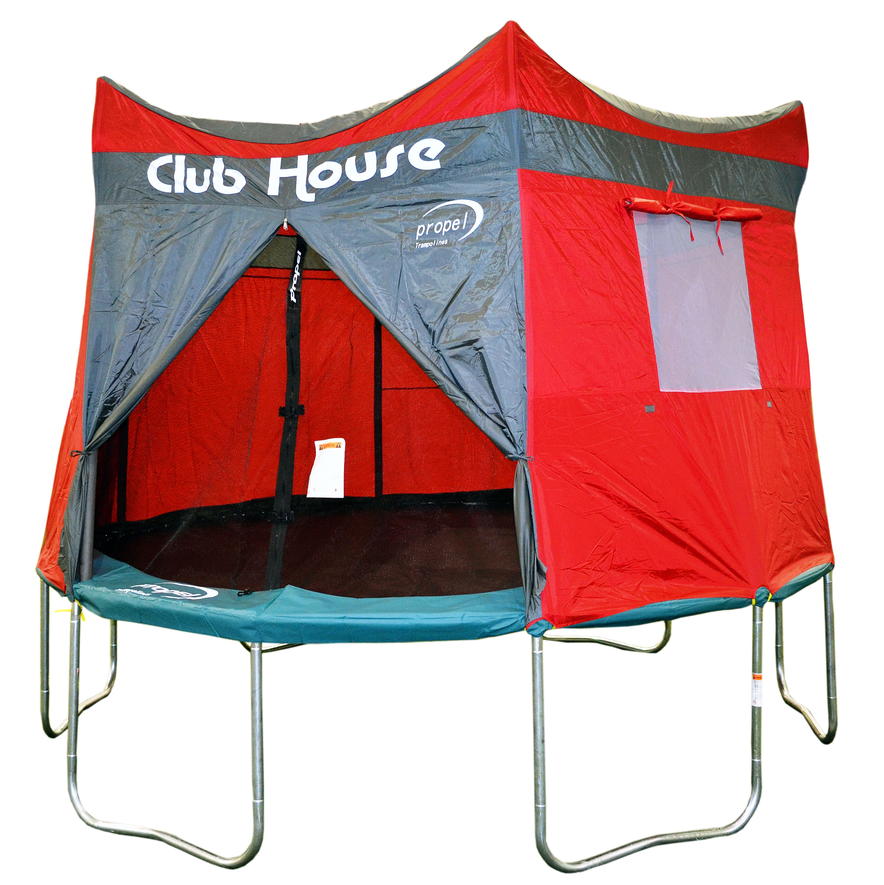 Trampoline Tent Clubhouse Cover 12 FT Enclosure Playhouse Tarp Rain