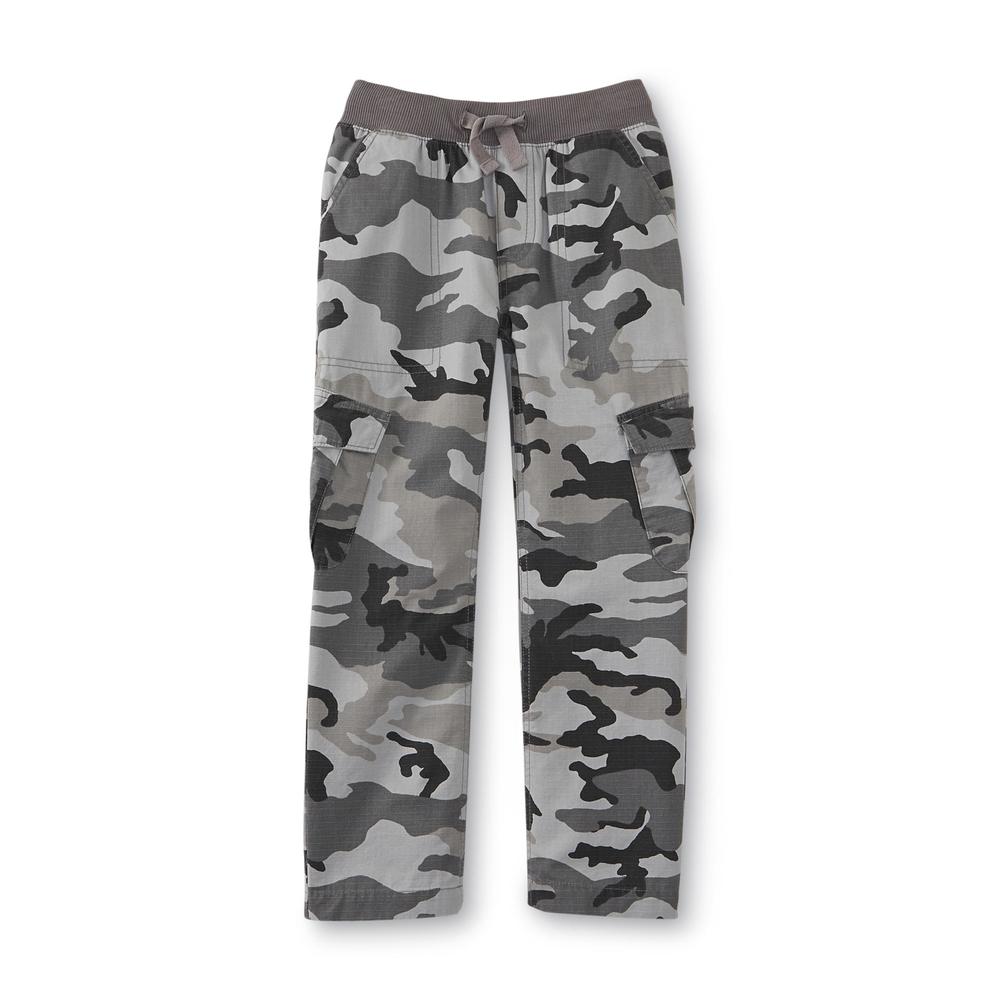 Boy's Ripstop Cargo Pants - Camouflage