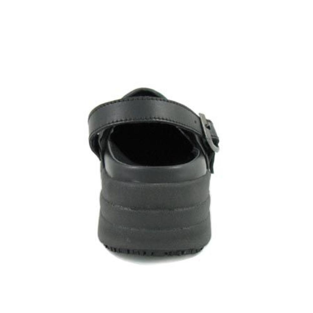 Men&#39;s Slip-Resistant Mule Open-Back Casual Shoes #4340 Black