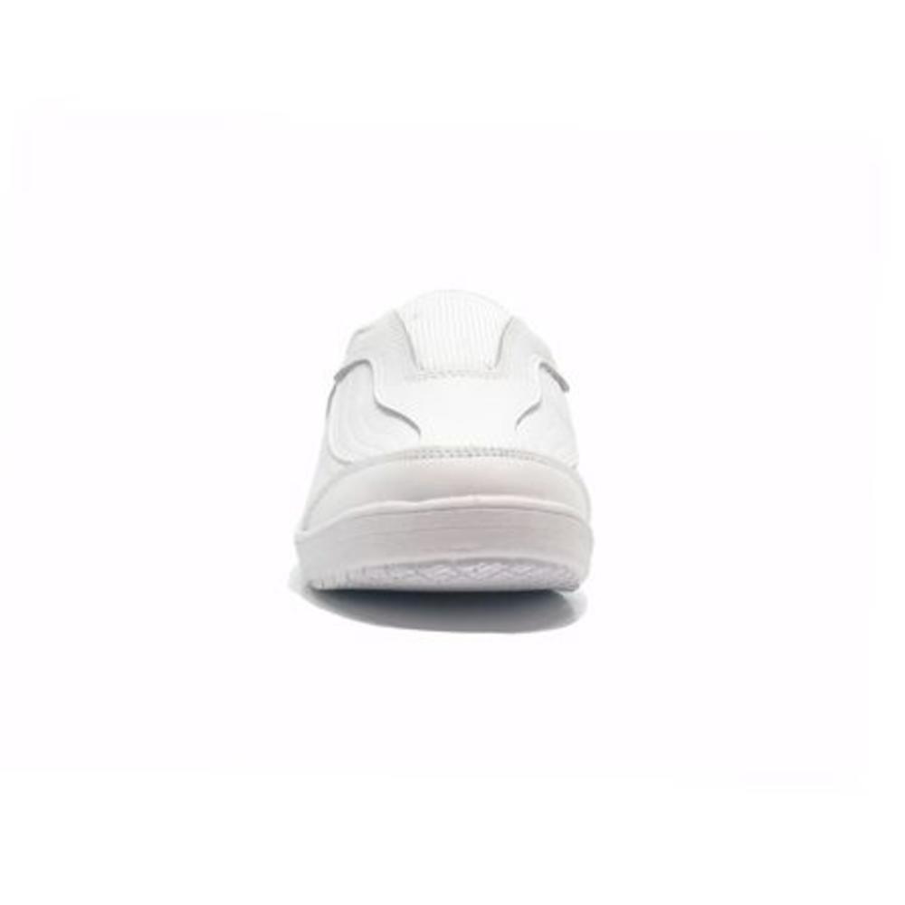Women&#39;s Slip-Resistant Athletic Open-Back Work Shoes #255 White
