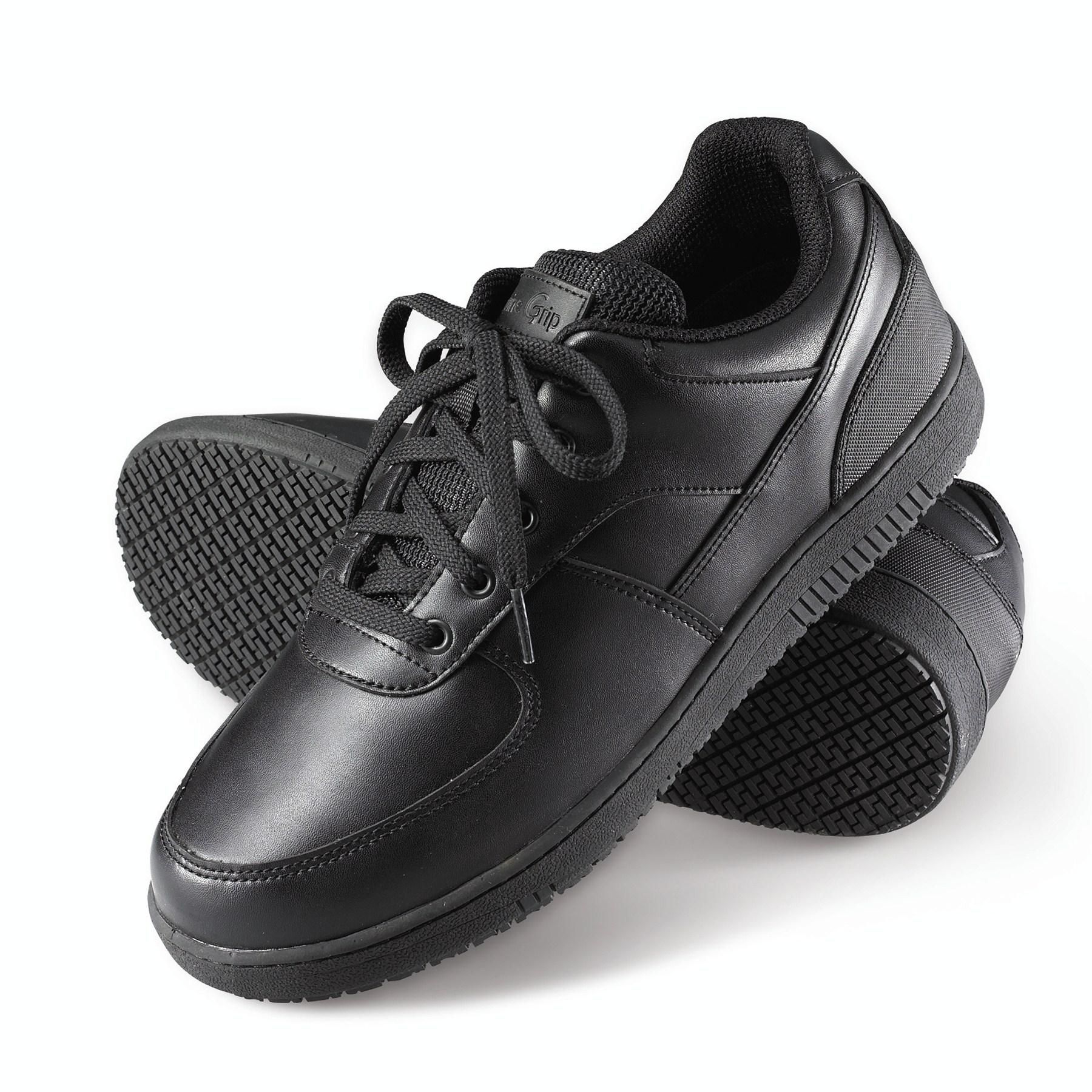 Genuine Grip Men&#39;s Slip-Resistant Athletic Work Shoes #2010 Black - Clothing, Shoes & Jewelry ...