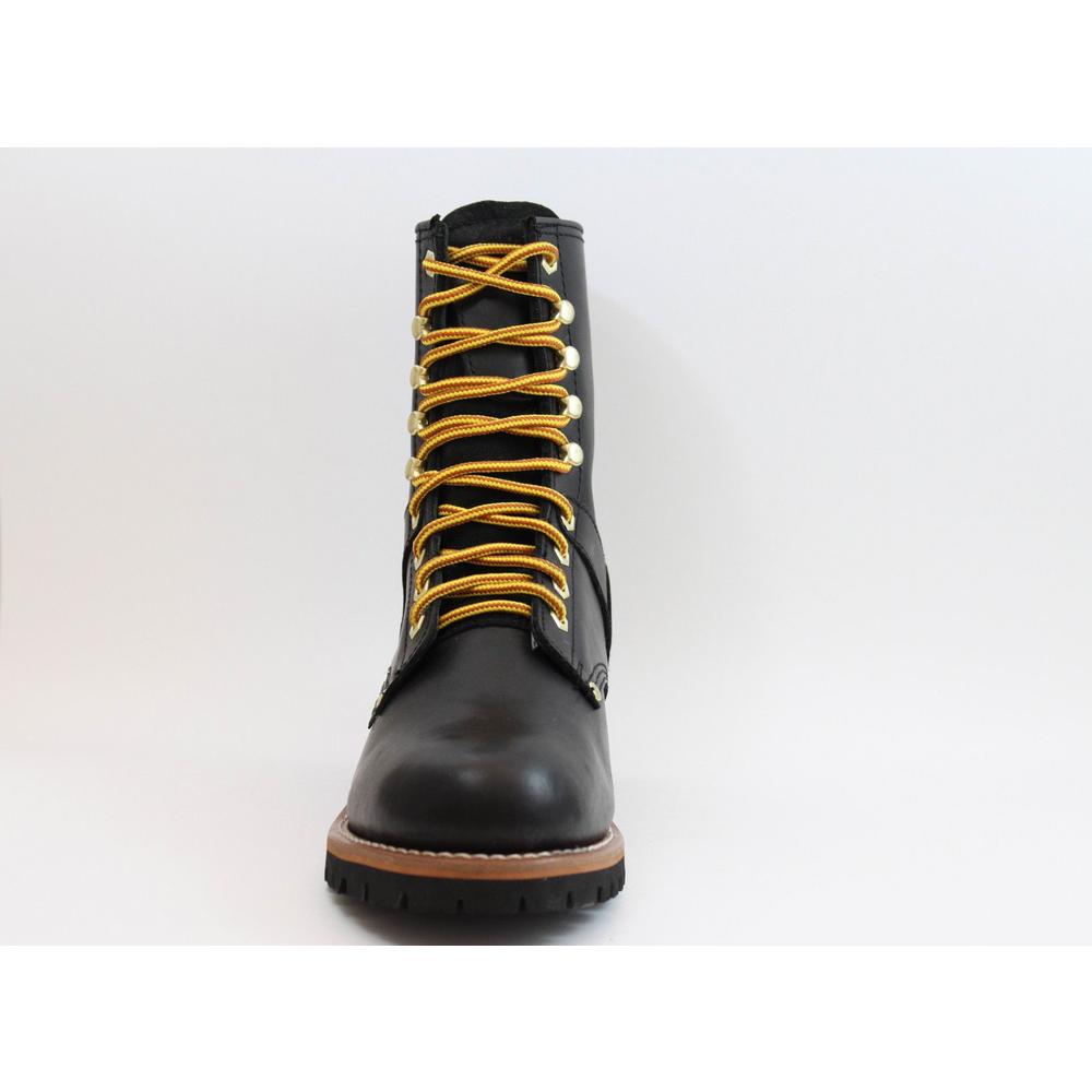 Men's 9" Logger Boots Black
