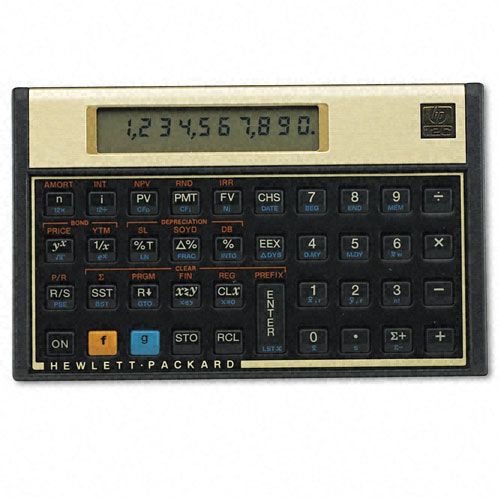 HP 12c Financial Calculator, 10-Digit LCD