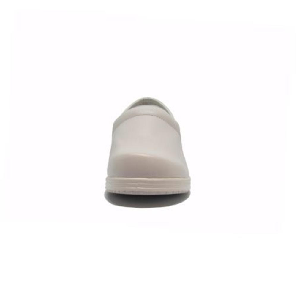 Women&#39;s Slip-Resistant Mule Casual Shoes #4336 White
