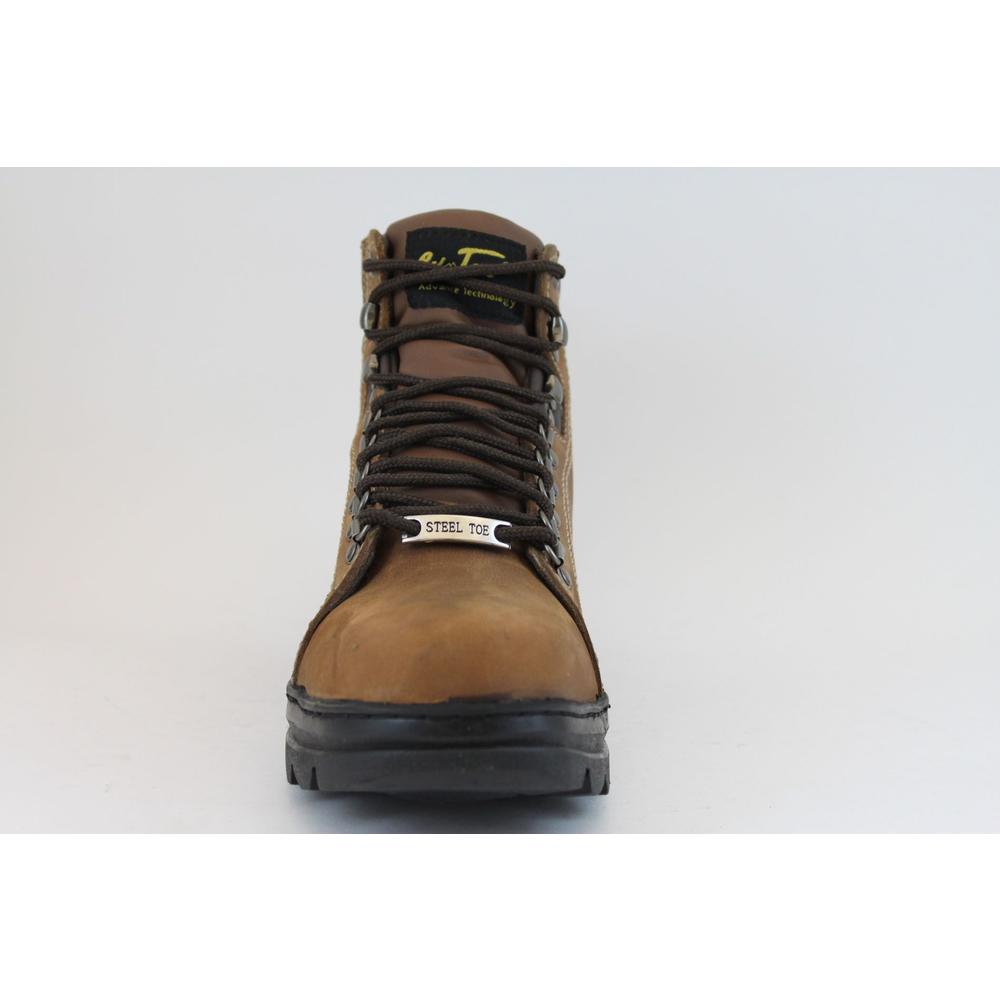 Men's 6" Fashion Steel Toe Hiker Boots,Crazy Horse