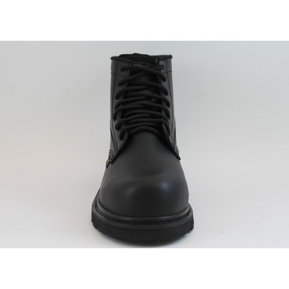 Men's 6" Composite Toe Electrical Hazard Uniform Boots Black