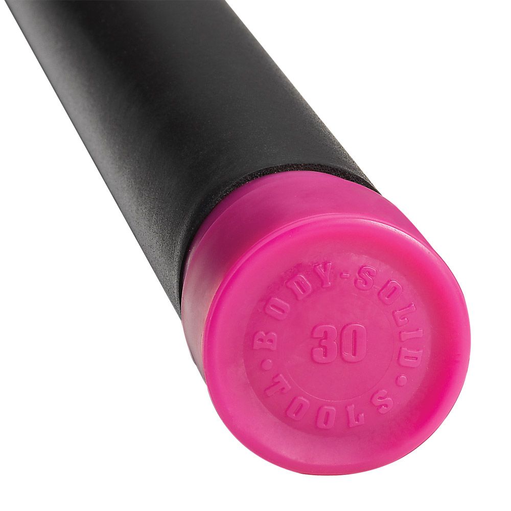 Body Solid BSTFB30 30 lb. Magenta Padded Weighted Bar at Kmart.com