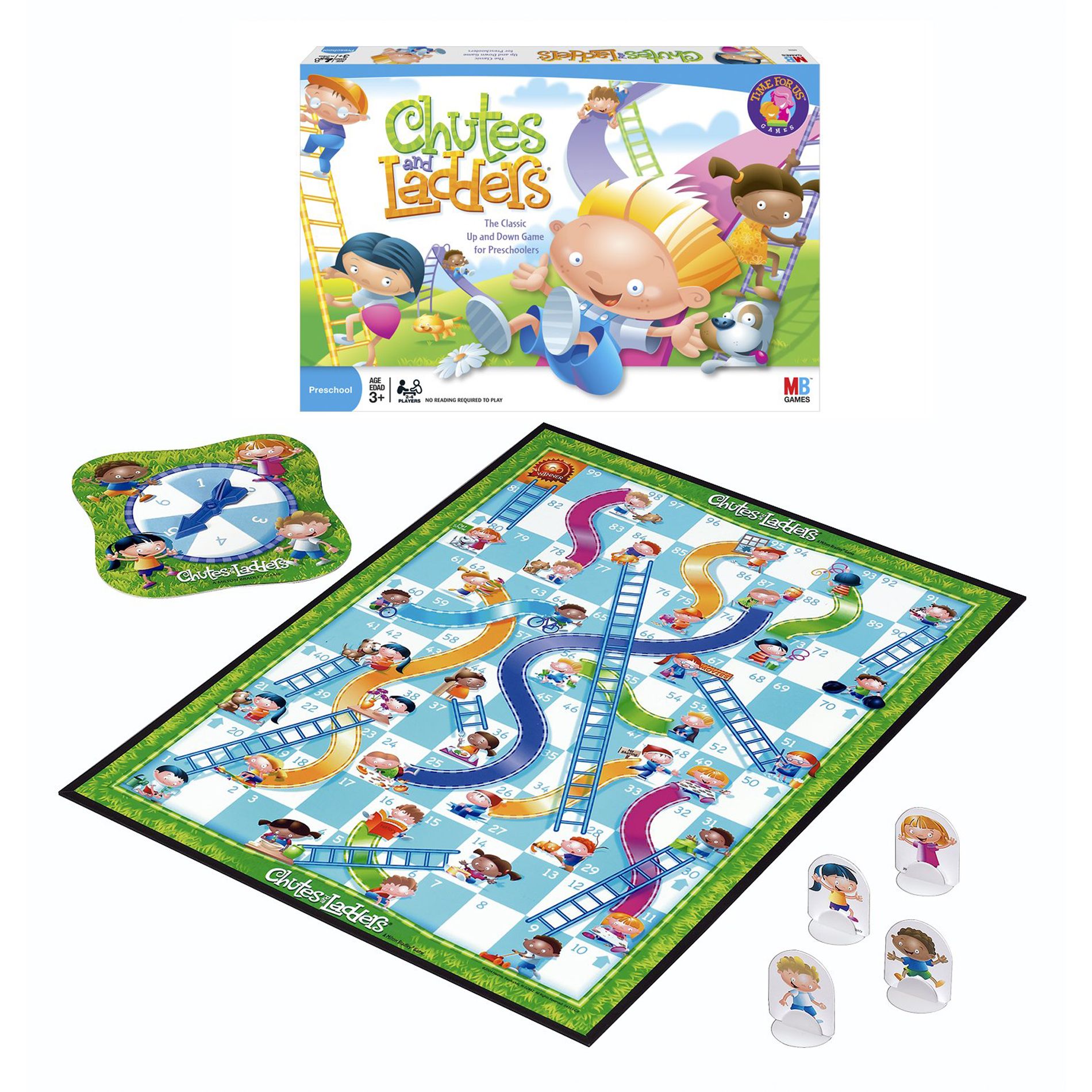 UPC 032244045554 Hasbro My First Games Chutes and Ladders Board Game, 1 game