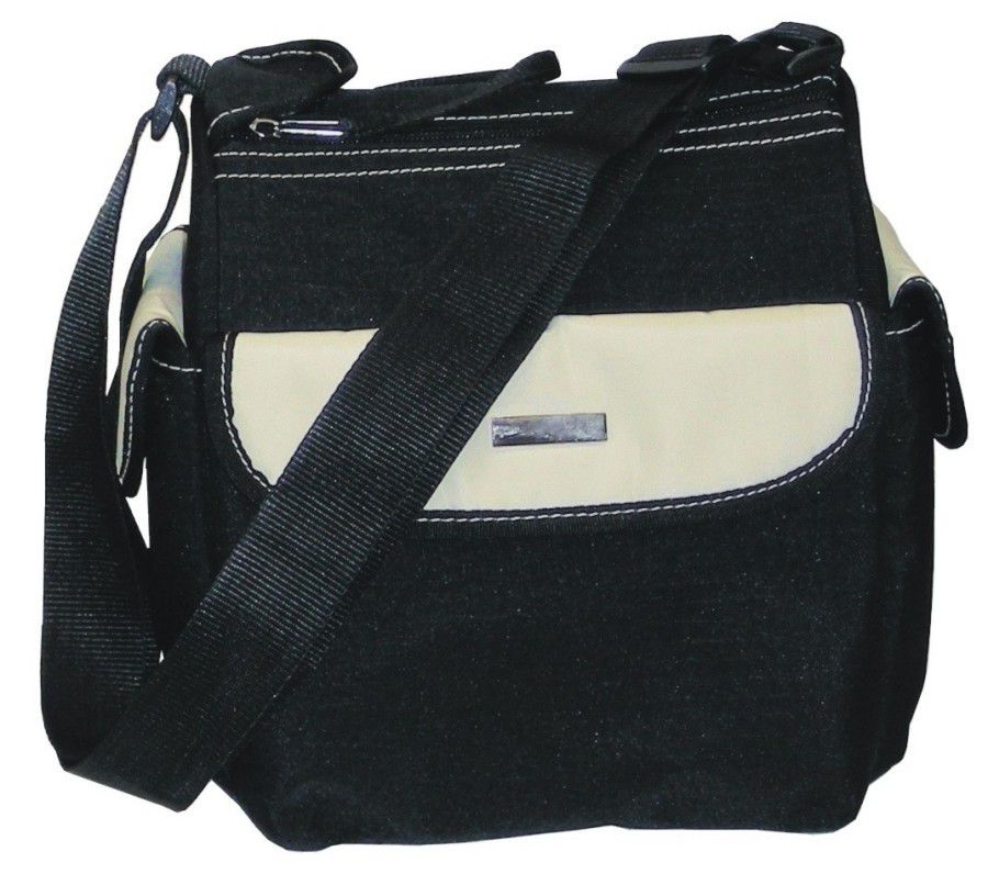 Baby & Co Black/Cream Day Tote at Sears.com