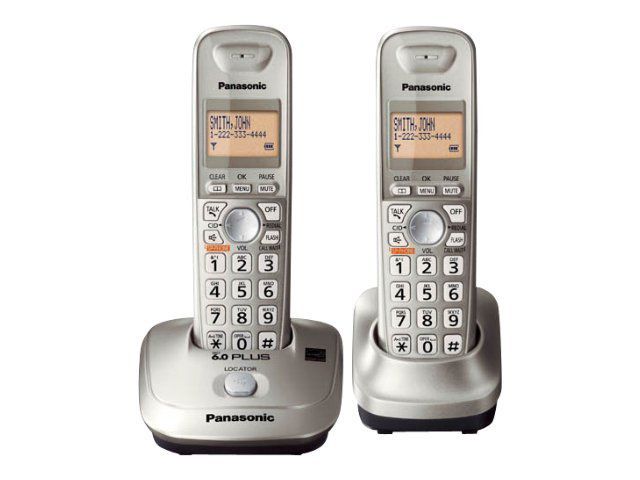 Panasonic KX-TG4012N DECT 6.0 Plus 1.9 GHZ Expandable Digital Cordless Phone with 2 Handsets Other