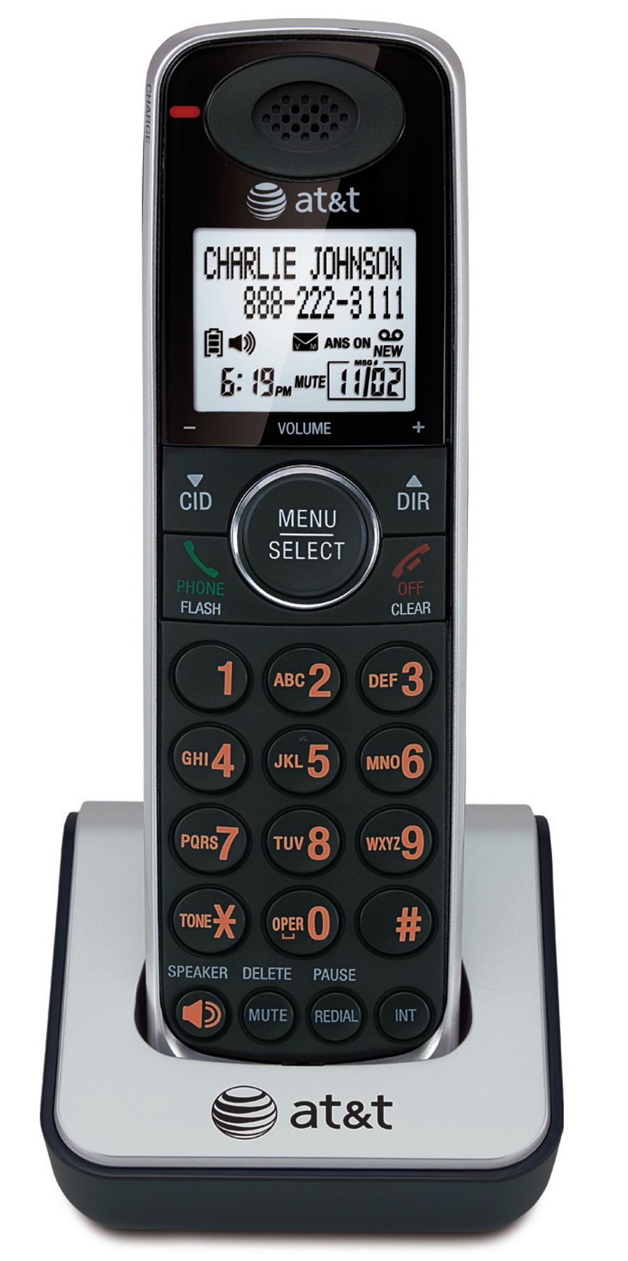 At&amp;t AT&amp;T Accessory Handset for CL84100, Requires Base to Operate- CL80100