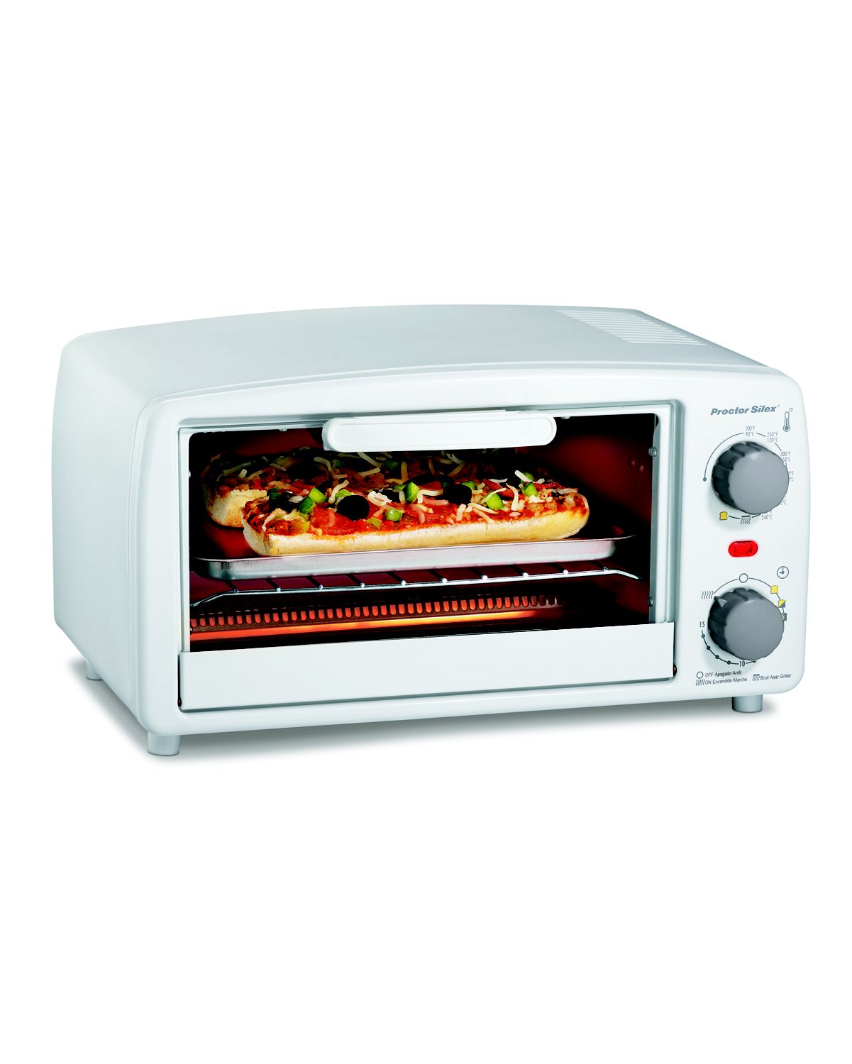 Proctor Silex Large 4 Slice Toaster Oven Broiler