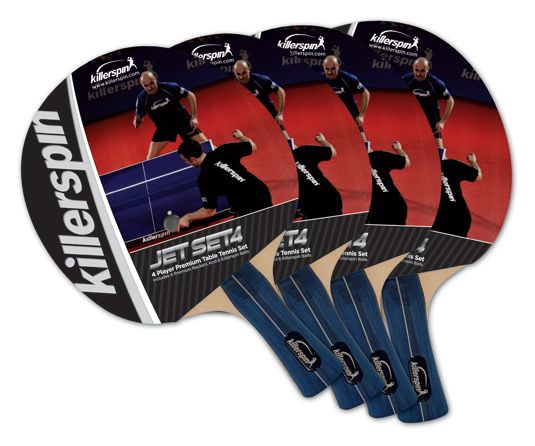 Killerspin 110-09 Jet Set Table Tennis 4 Racket Set at Sears.com