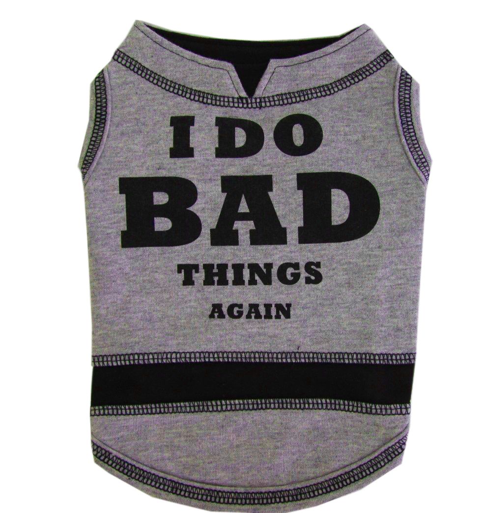 "I do mad things again" Doggy Tee - Small