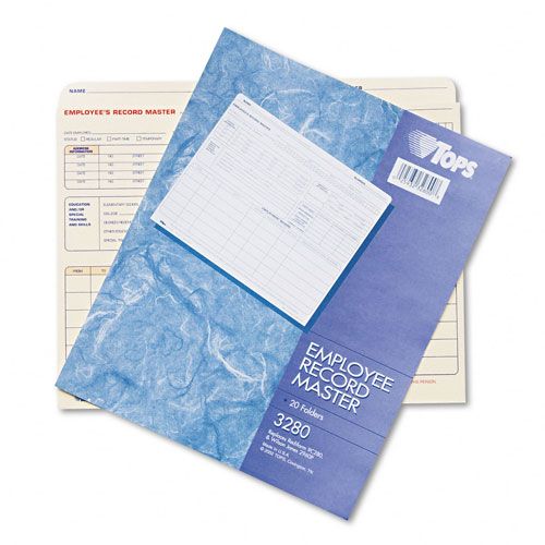TOPS Business Forms Employee Record Master File Jacket at Kmart.com