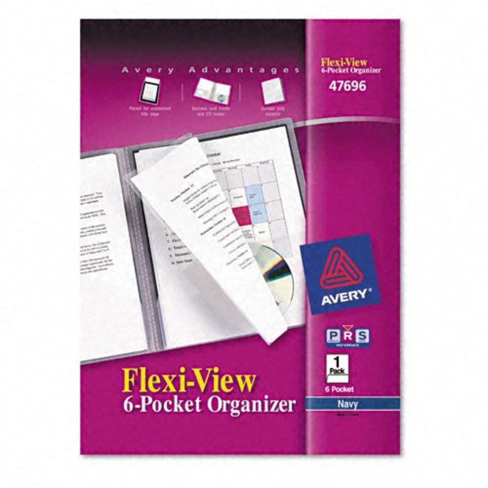 Flexi-View Six-Pocket Organizer