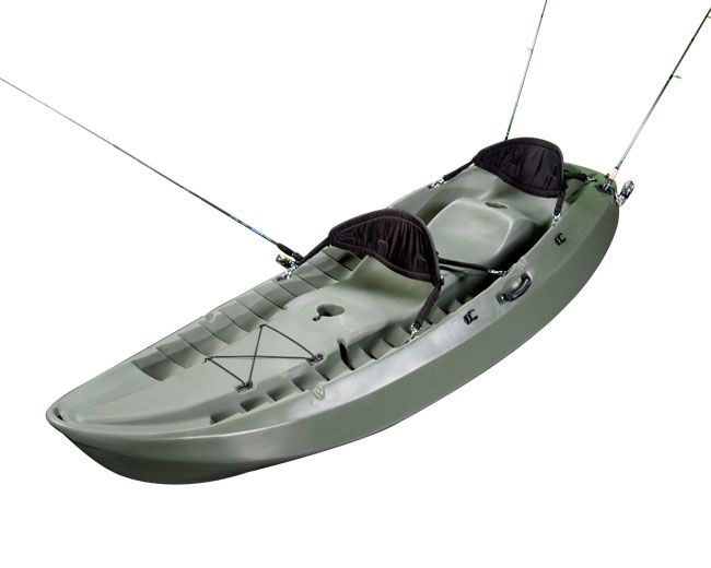  Lifetime Products 10' Sport Fisher Tandem Kayak with Paddles 