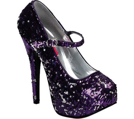 Bordello Women's Teeze 07SQ - Purple/Silver Sequins at Sears.com