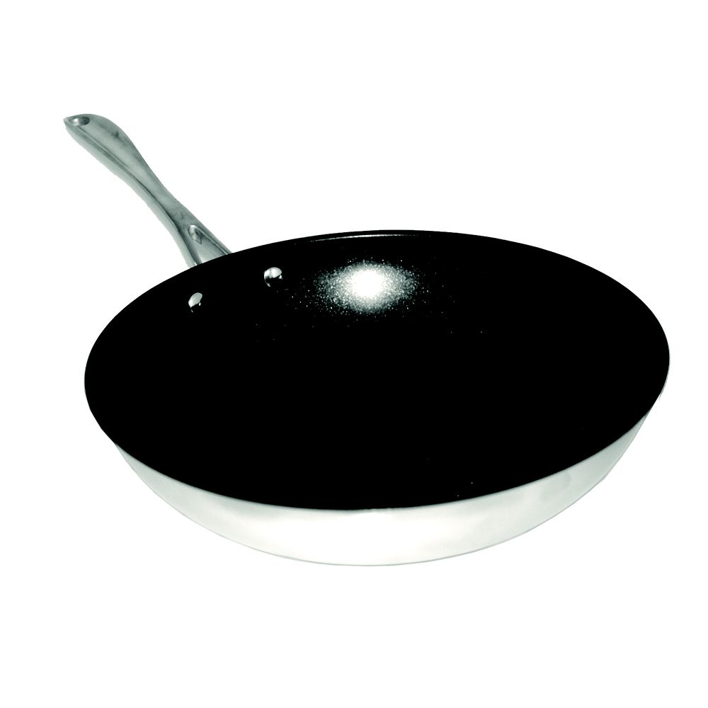 Copper Clad 10" Stainless Steel Fry Pan Non-stick