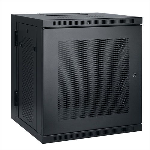 SRW10US 10U Wall Mount Rack Enclosure Server Cabinet w/ Door and Sides