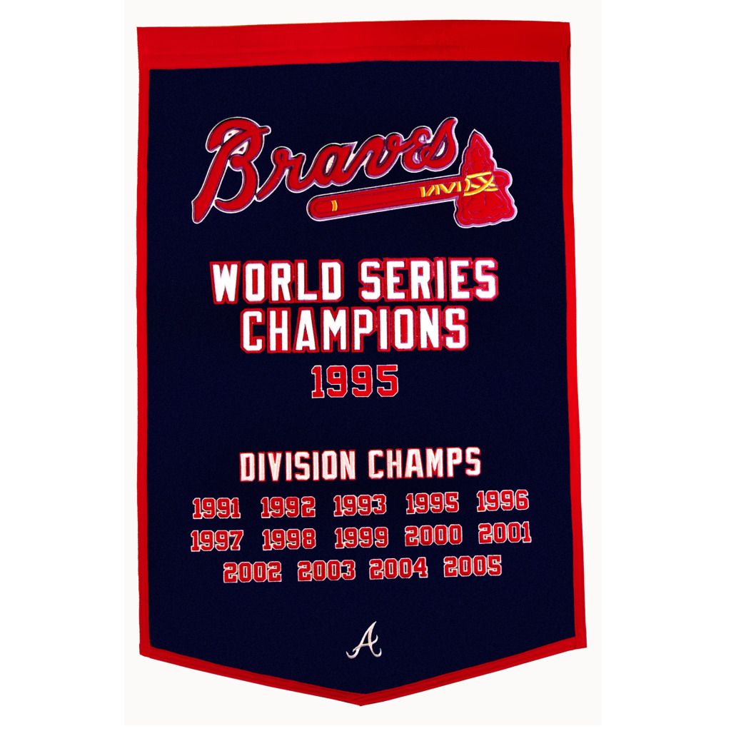 Winning Streak Atlanta Braves MLB Dynasty Banner