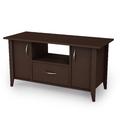 Classic View TV Stand in Chocolate