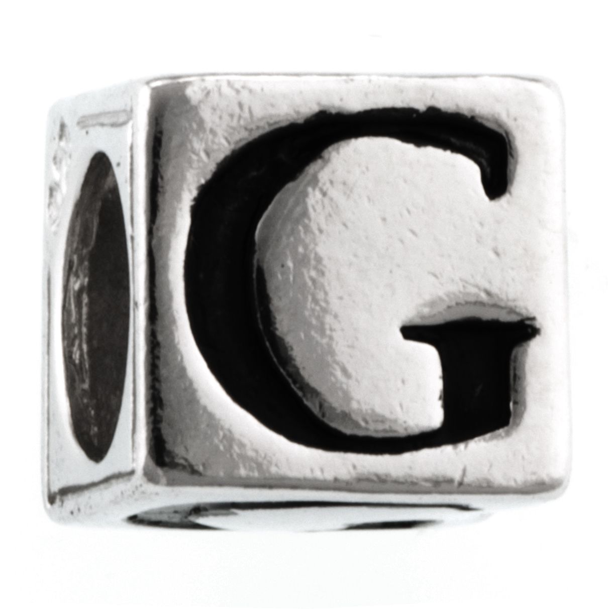 Tradition Charms Sterling Silver Square "G" Bead at Kmart.com