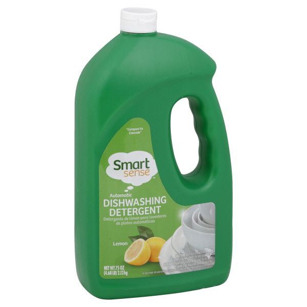 Smart Sense Automatic Gel Dishwashing Detergent Lemon, 75oz Shop Your