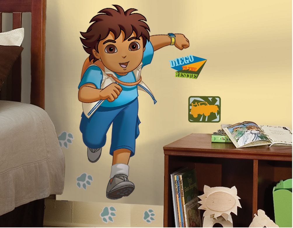 Diego Peel & Stick Giant Wall Decals