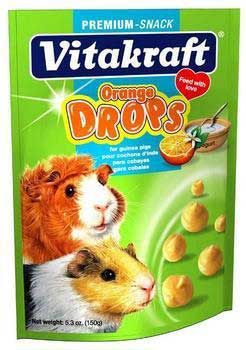 Vitakraft Sunseed Inc. Vit Treat Guinea Pig Orange Drops 5.3 oz.