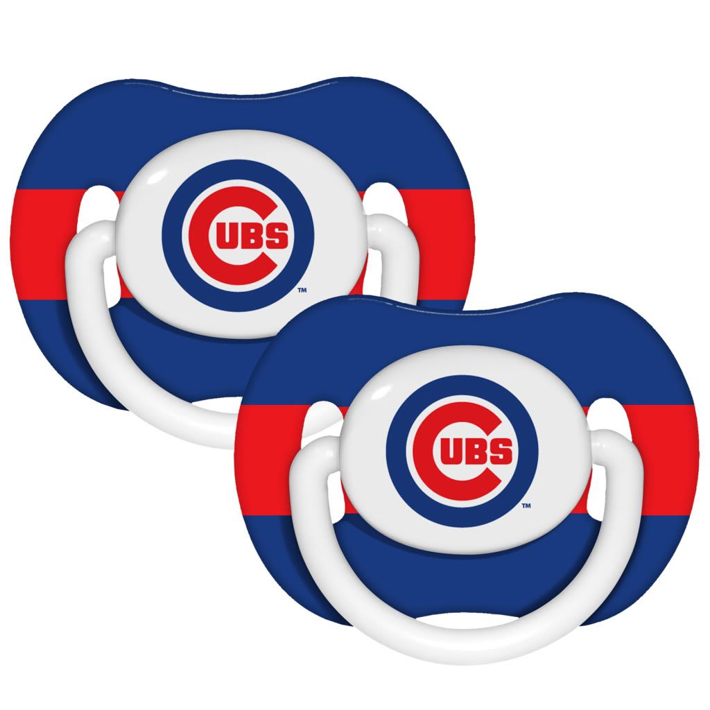 Baby Fanatic Chicago Cubs Pacifiers (Pack of 2) at Sears.com
