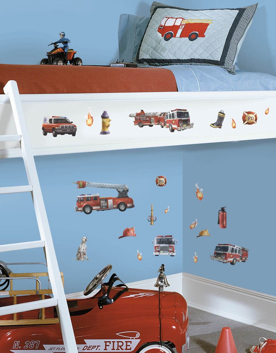 Fire Brigade Peel & Stick Wall Decals