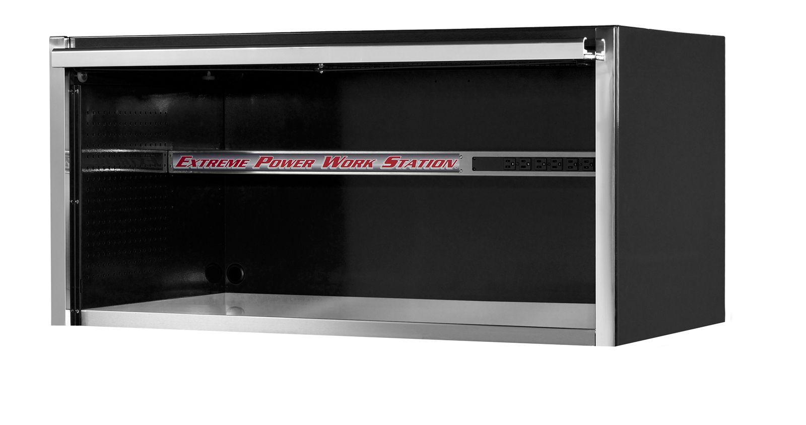 Extreme Tools 55�� Extreme Power Workstationฎ Professional Hutch in Black