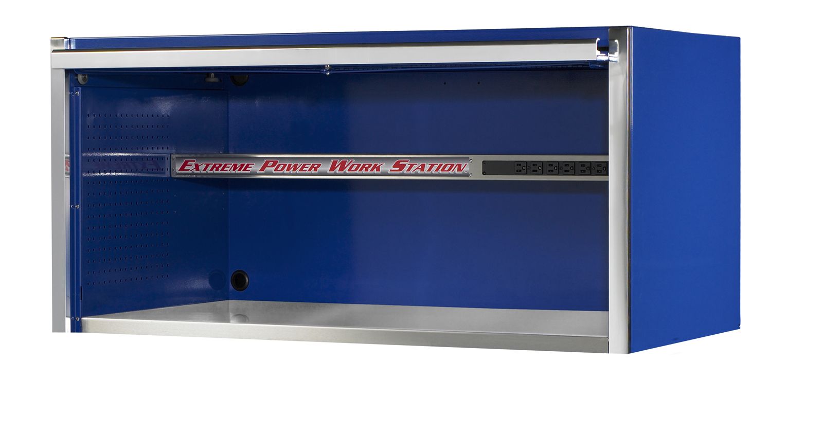 Extreme Tools 55�� Extreme Power Workstationฎ Professional Hutch in Blue