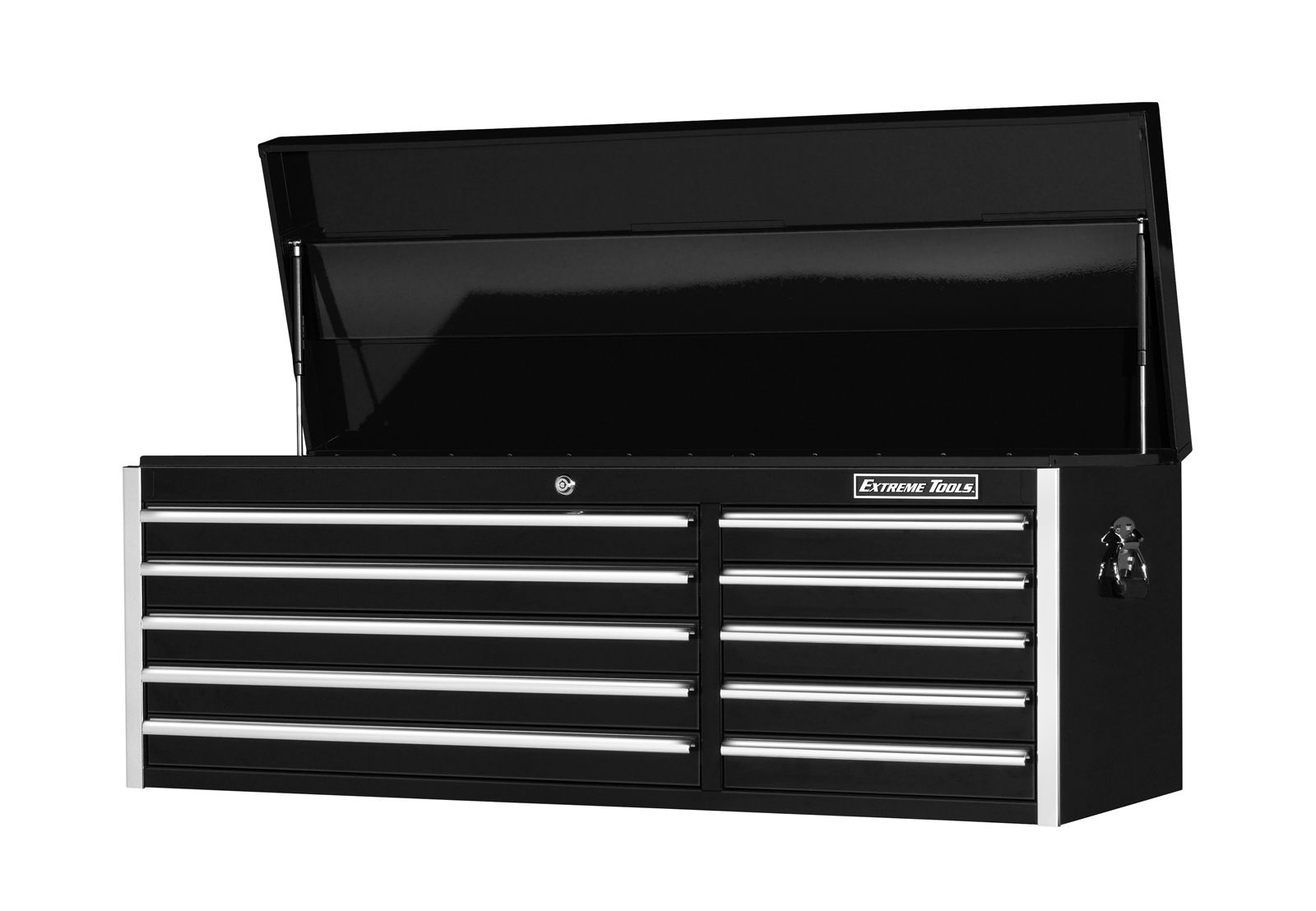 Extreme Tools 56 10 Drawer Standard Top Chest in Black