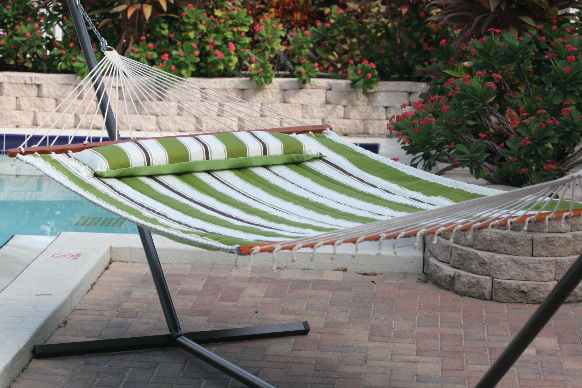 Garden Oasis Comfort Folding Hammock *Limited Availability Outdoor