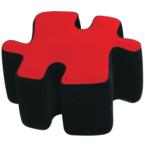 Lumisource Two-Tone Puzzotto  Black/Red