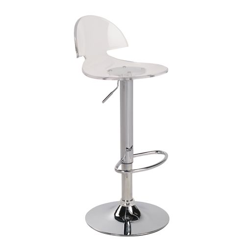 Lumisource&nbsp; Venti Acrylic Barstool - Clear