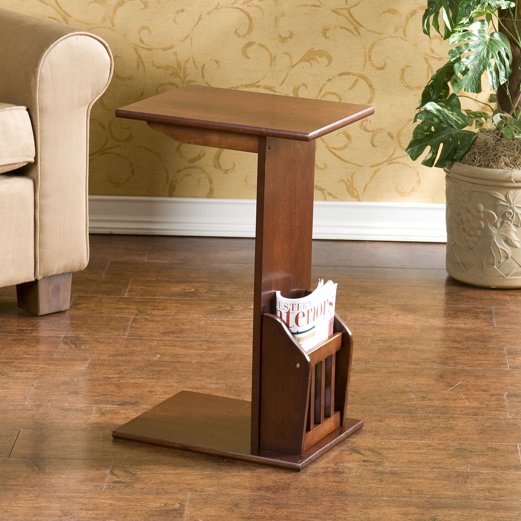 Southern Enterprises Espresso Magazine Snack Table at Kmart.com