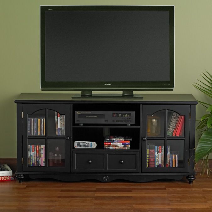 Southern Enterprises Coventry Large TV Console - Ant. Black at Sears.com