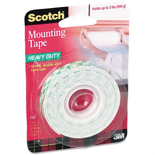 Scotch Foam Mounting Double-Sided Tape, 1/2 W x 75 L at Kmart.com